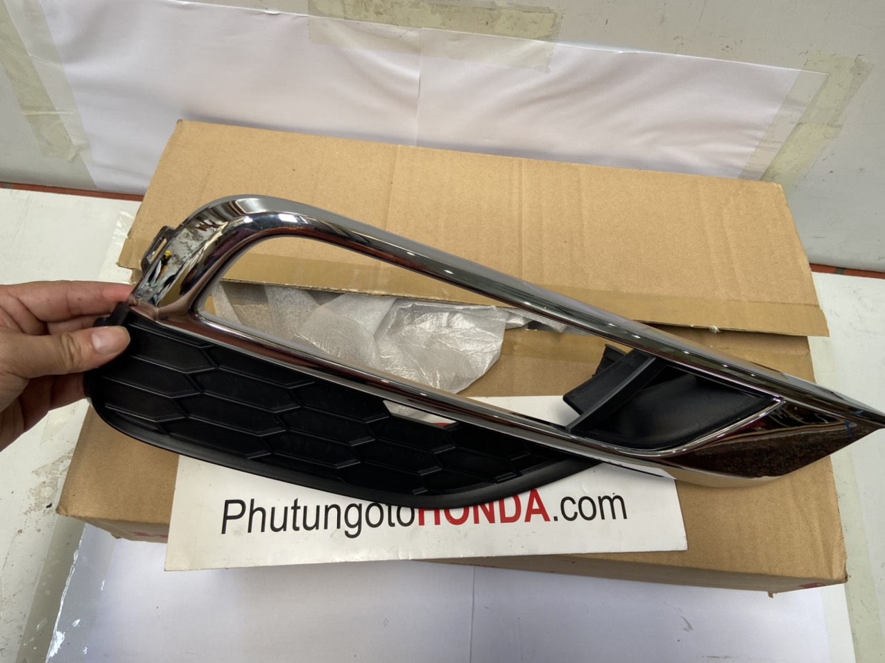 Ốp đèn sương mù xe Honda CRV 2016 đến 2017